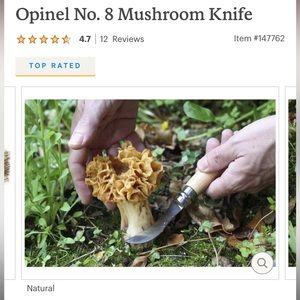 Mushroom Foraging Tool NWT